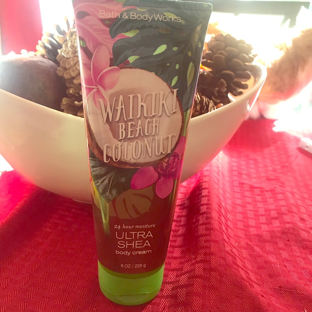 BBW Waikiki Beach Coconut ultra Shea body cream